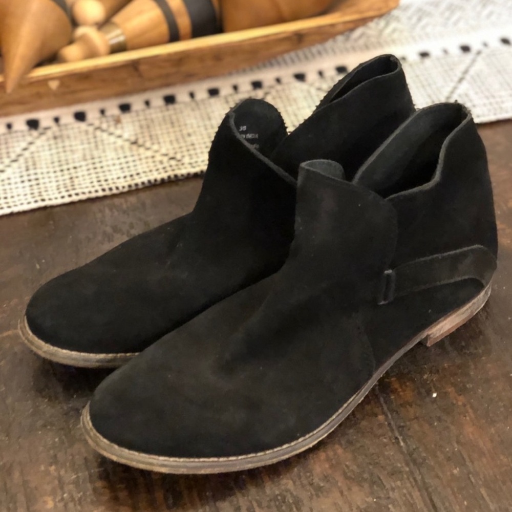 Free People Black Booties
